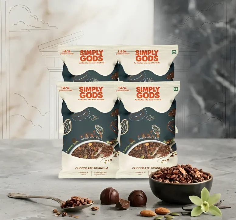 Chocolate Granola 50g X 4 Packs