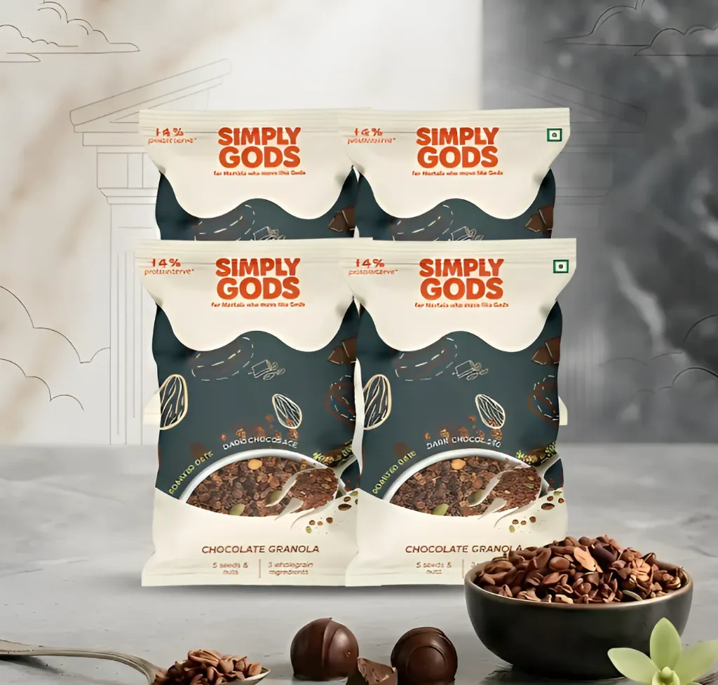Chocolate Granola 50g X 4 Packs